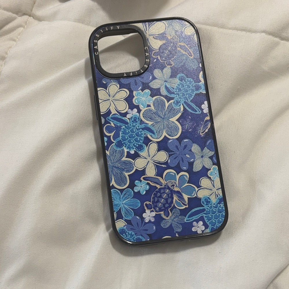 Casetify black bough bikini collab ocean child phone case